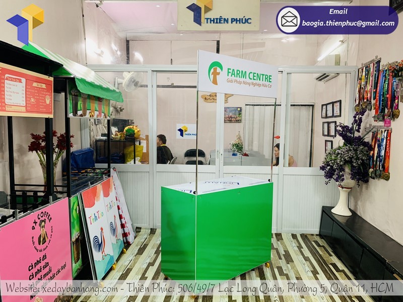 Booth xếp gọn rẻ
