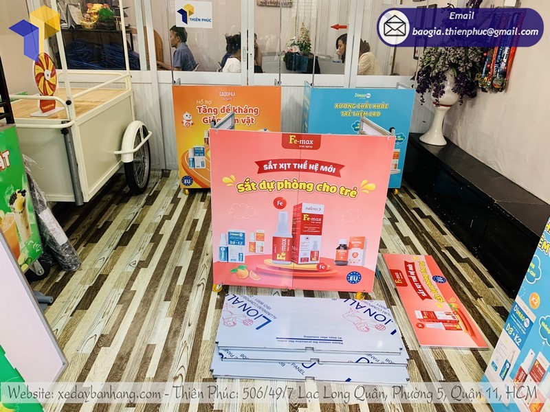 booth tiếp thị sản phẩm tphcm