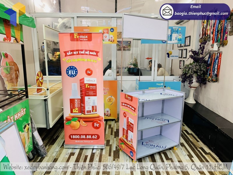 booth tiếp thị sản phẩm uy tín