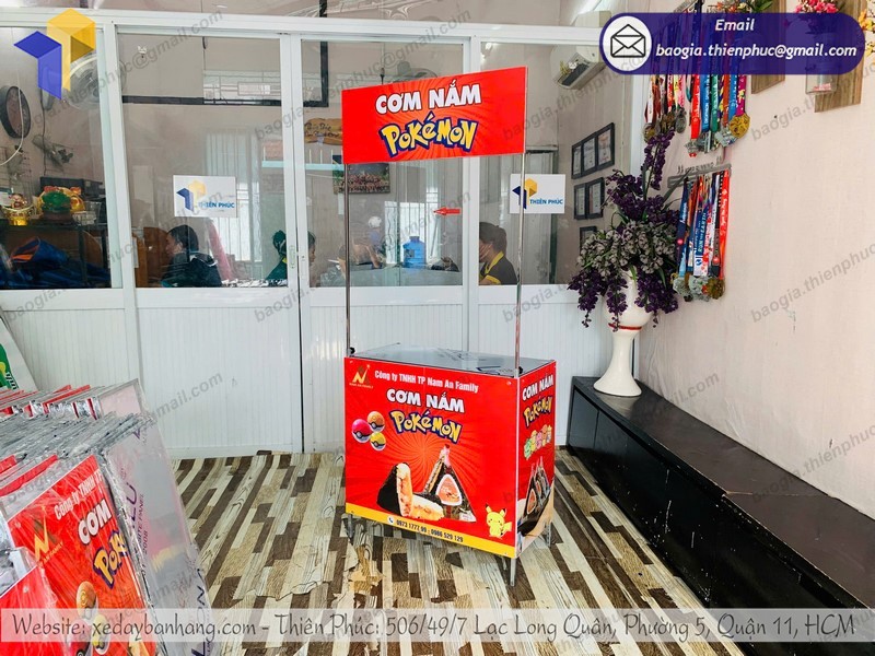 Quầy nhỏ gọn dùng để tiếp thị tphcm