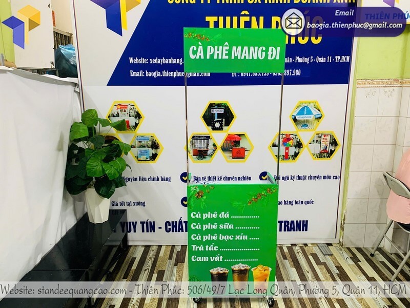 xe gấp gọn cà phê xe gấp gọn cà phê