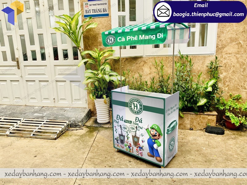 cung cấp xe coffee take away lắp ráp