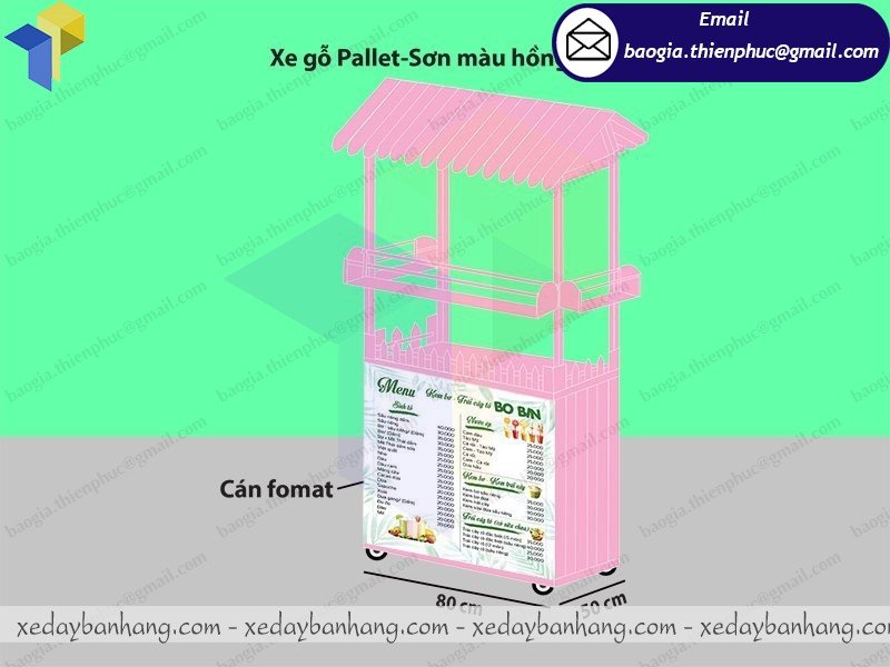 đặt đóng xe gỗ  bán sinh tố nước ép