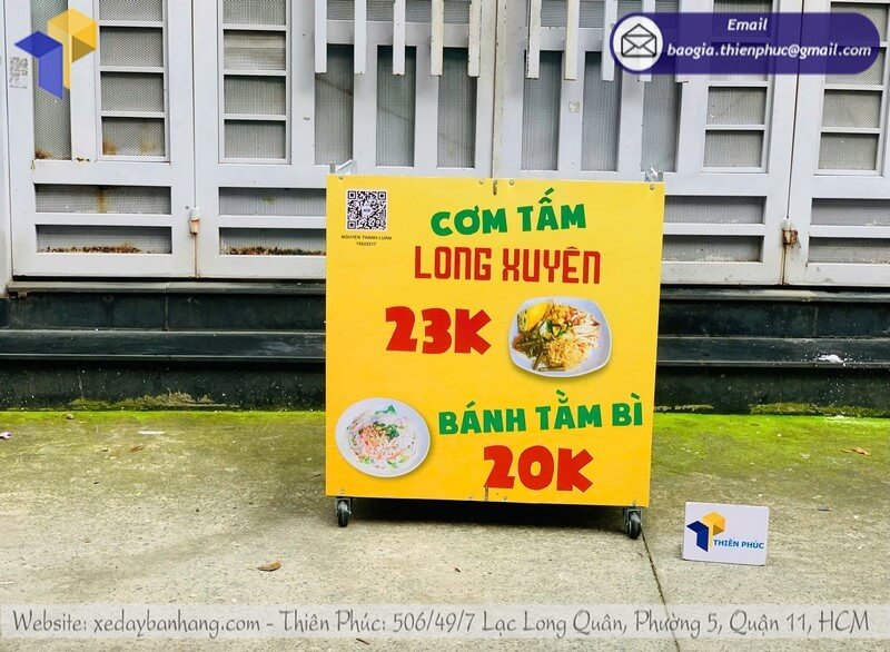 Đặt mua kệ bán cơm xếp gọn lưu động rẻ Đặt mua kệ bán cơm xếp gọn lưu động rẻ