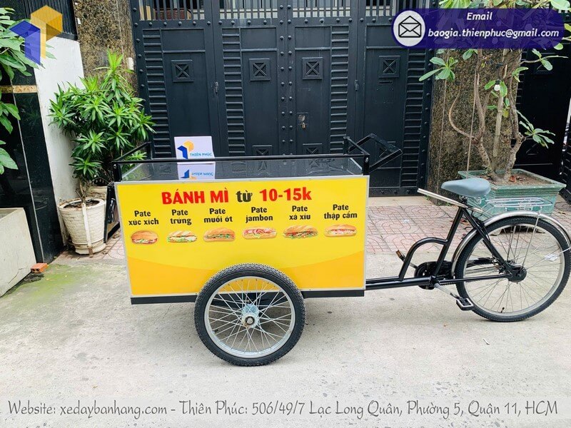 Xe đạp bán cafe lấy liền chi phí hợp lý, hướng dẫn sử dụng chi tiết