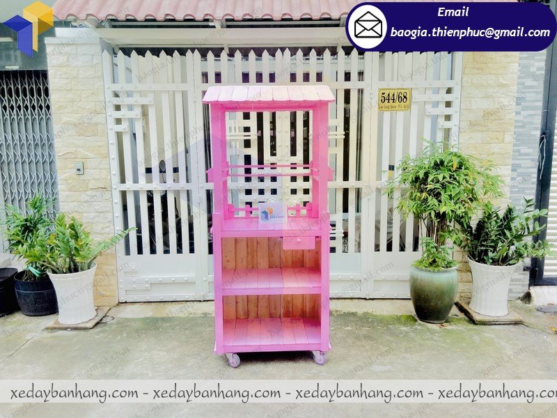 ở đâu bán xe gỗ bán sinh tố nước éo