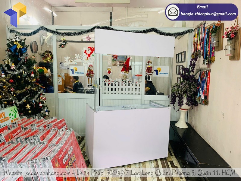 booth 1m2 quảng cáo sản phẩm tphcm