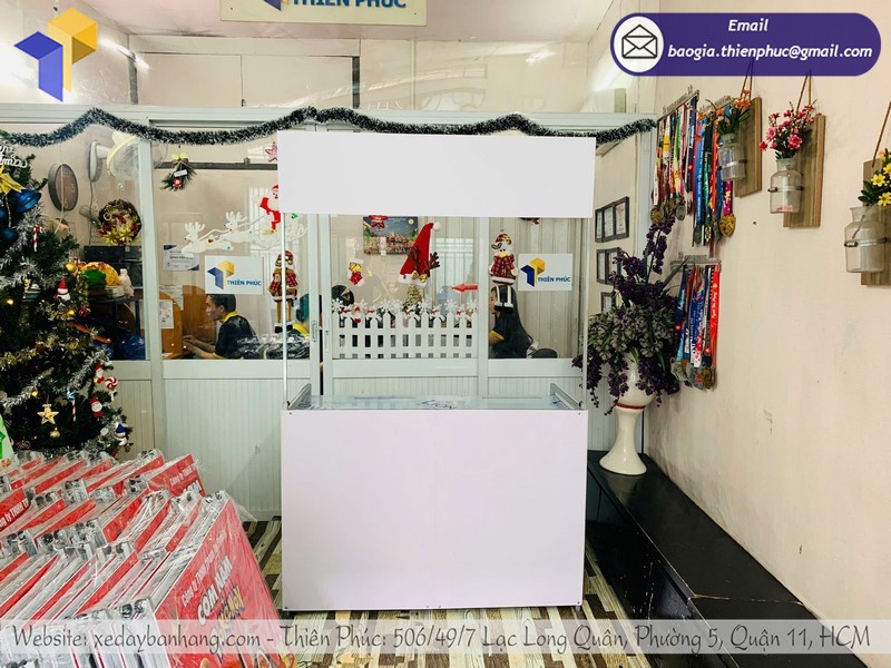 booth 1m2 quảng cáo sản phẩm uy tín