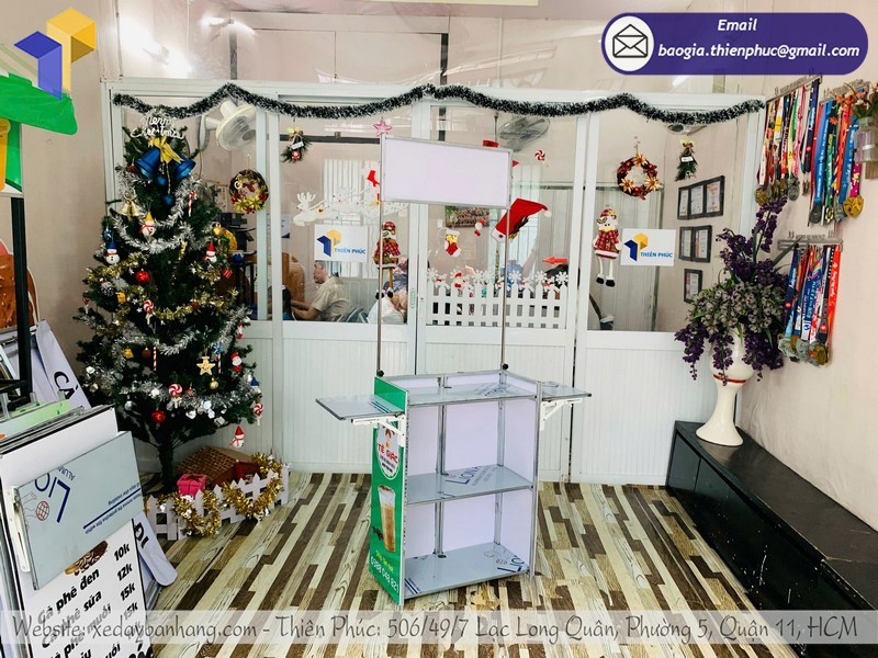 booth bán cà phê mini đẹp