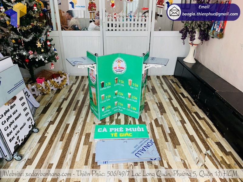 quầy bán cà phê nhỏ gọn uy tín