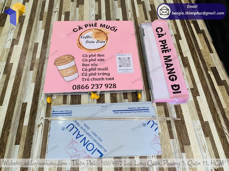 xe bán cà phê take away tphcm