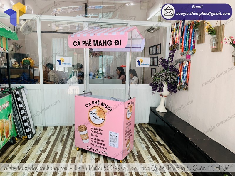 xe bán cà phê take away uy tín