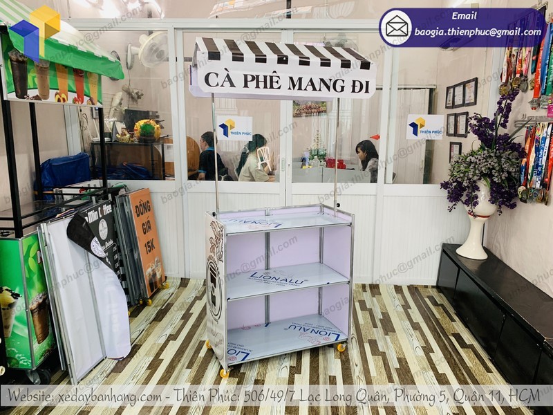 xe bán cà phê di động tphcm