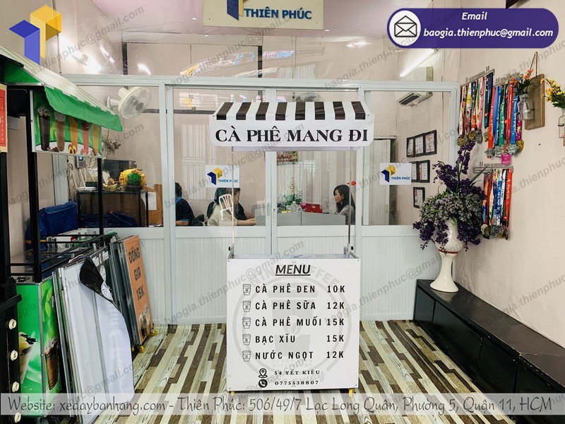 xe bán cà phê di động uy tín