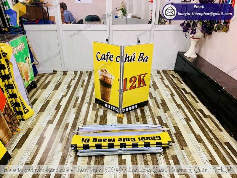 Xe lưu động bán cà phê đẹp