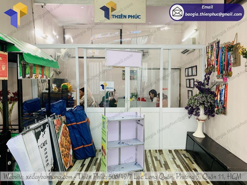 xe bán cà phê nhỏ gọn tphcm