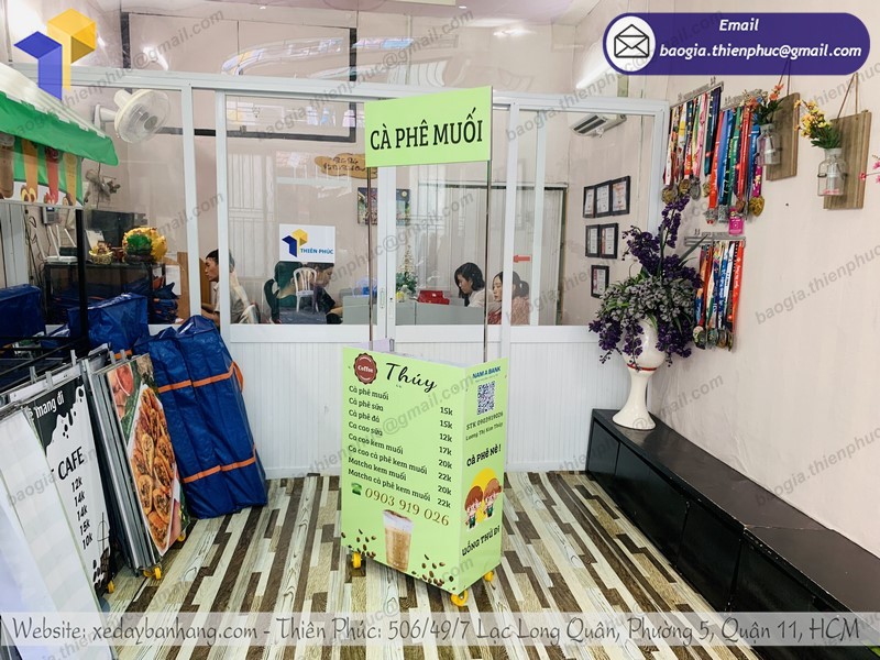 xe bán cà phê nhỏ gọn uy tín