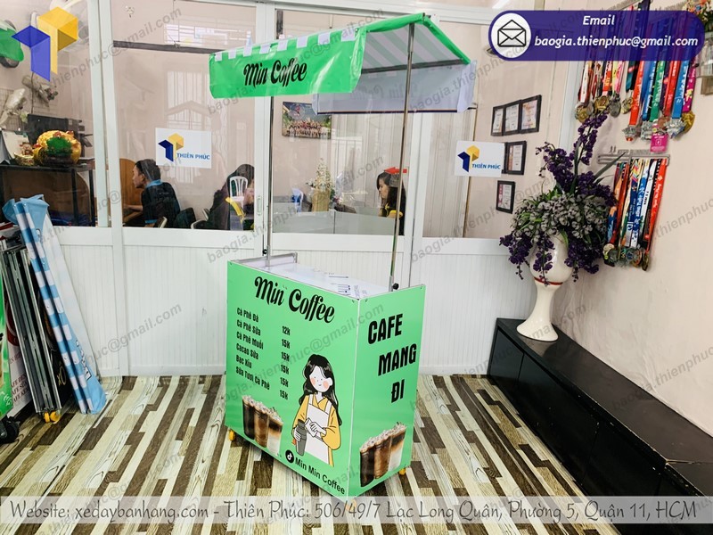 xe lắp ráp bán cà phê uy tín