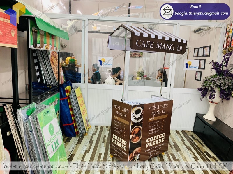 xe di động bán cà phê tphcm