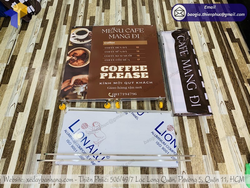 xe di động bán cà phê uy tín