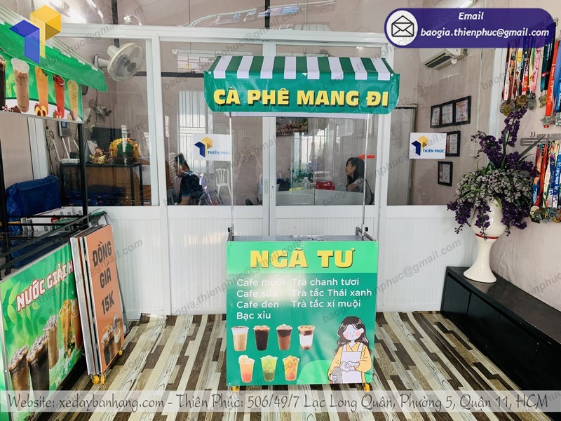 xe bán café di động tphcm