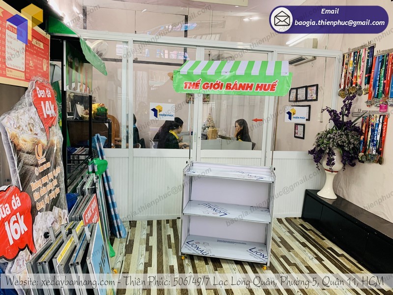 xe bán đồ ăn di động đẹp