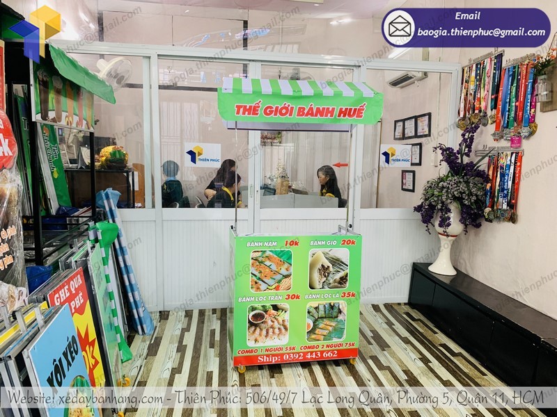 xe bán đồ ăn di động tphcm