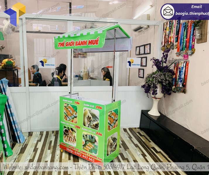 xe bán đồ ăn di động