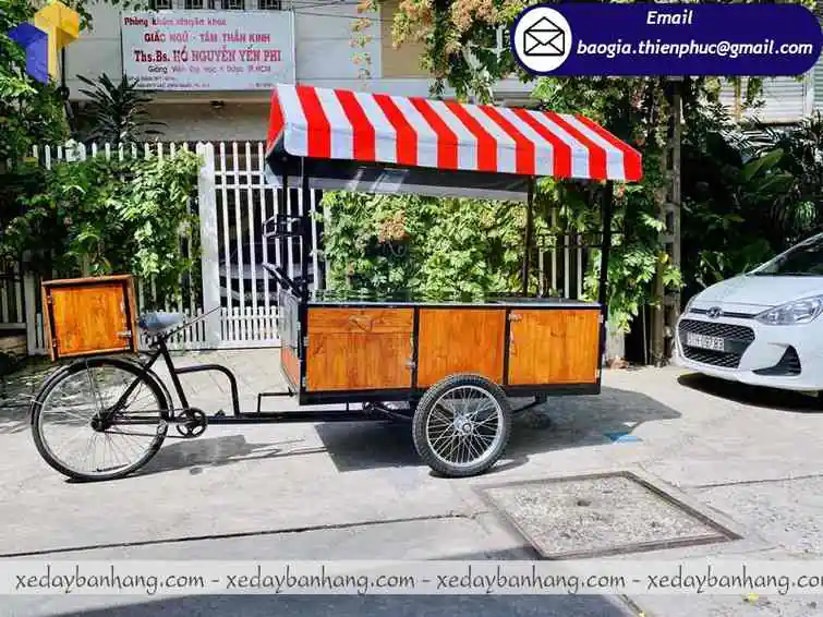 xe bike bán cafe di động