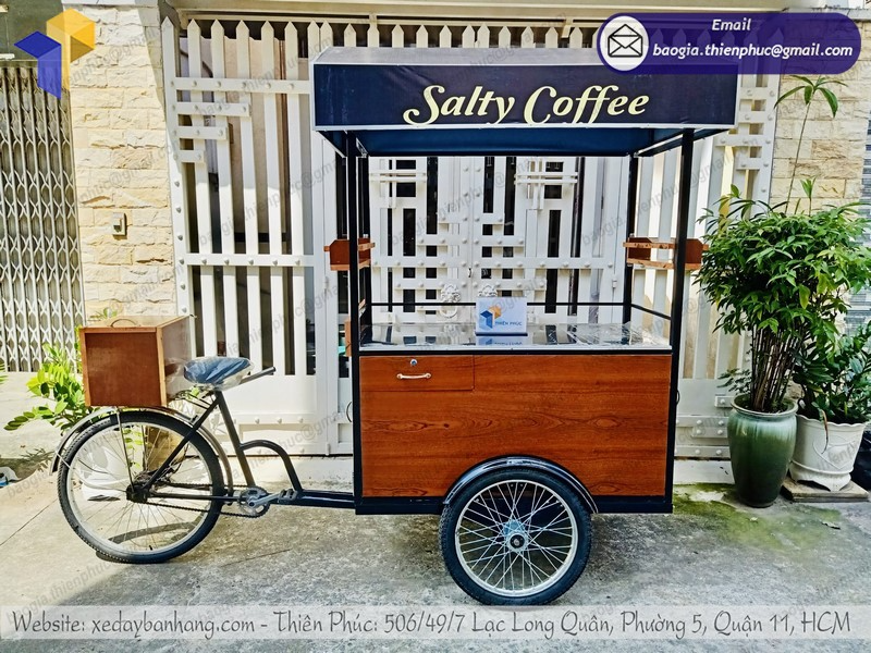 xe bike kinh doanh cà phê