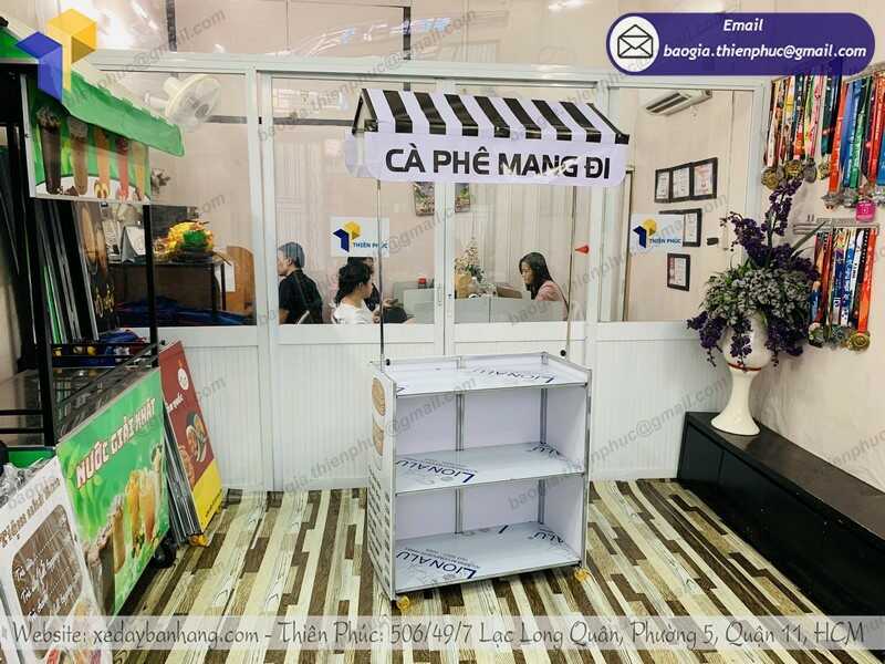 xe bán cà phê lắp ráp tphcm