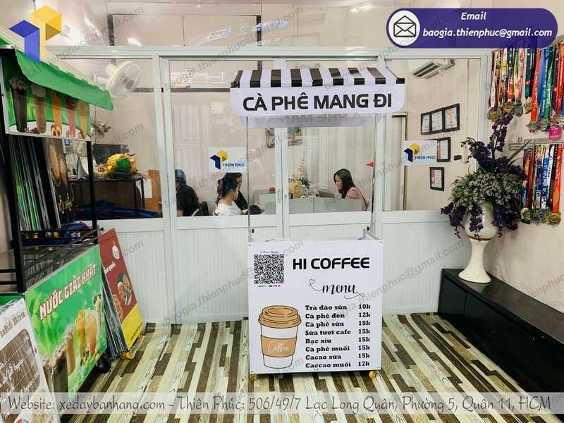 xe bán cà phê lắp ráp uy tín