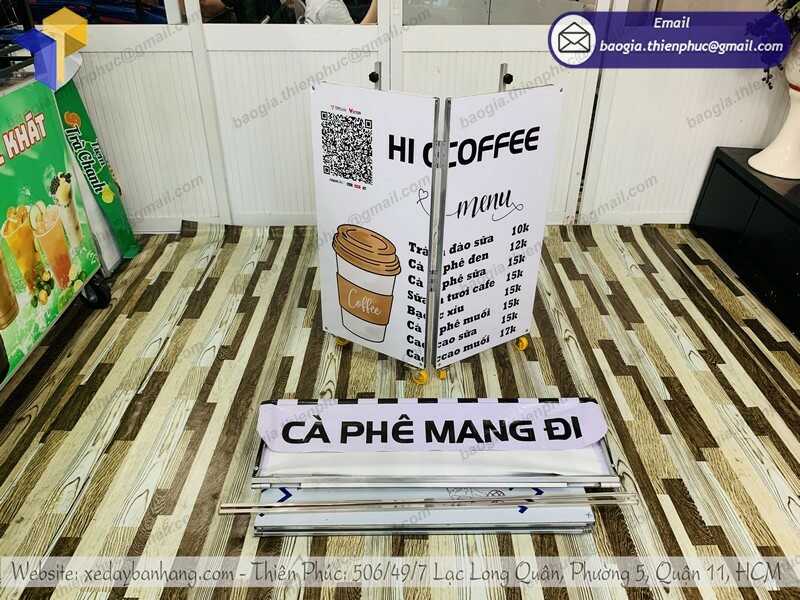 xe bán cà phê lắp ráp