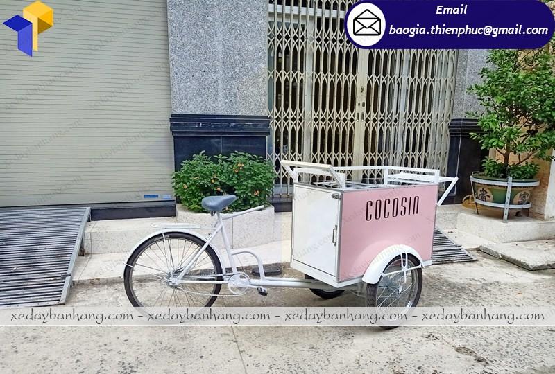 Xe đạp bán cafe  nha trang