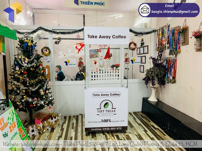 Xe gấp gọn bán cafe rẻ