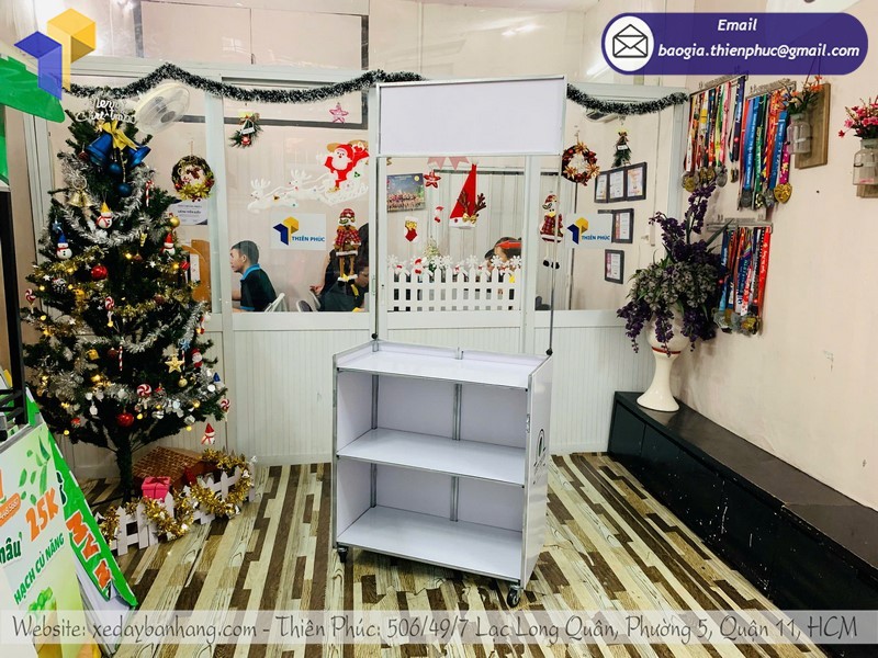 Xe gấp gọn bán cafe uy tín