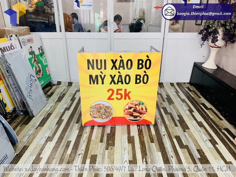 xe xếp bán đồ ăn sáng uy tín