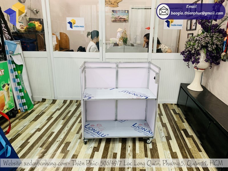 xe di động bán sữa hạt rẻ