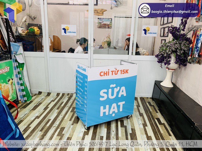 xe di động bán sữa hạt uy tín